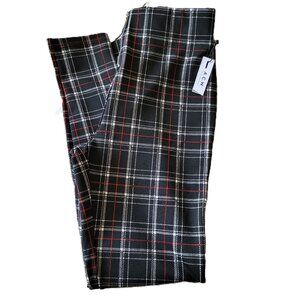 *NEW* A.C.W. Black Plaid Women's Pants Size Medium